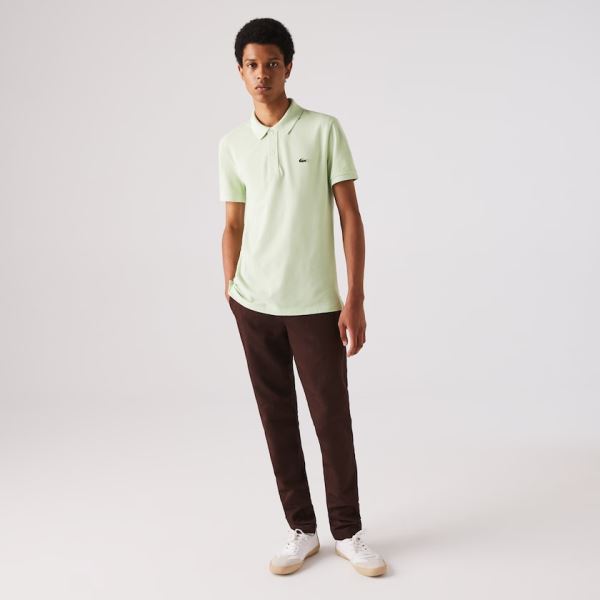 Lacoste Slim Fit Polo in Petit Piqué Pánské - Polo Zelene | CZ-2v3mcv